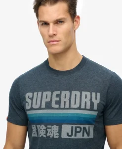 Japan Stripe Relaxed T-Shirt