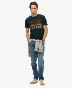 Japan Stripe Relaxed T-Shirt