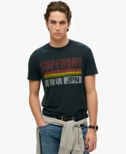Japan Stripe Relaxed T-Shirt