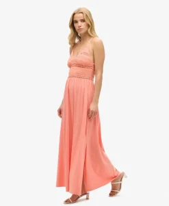 Jersey Lace Maxi Dress