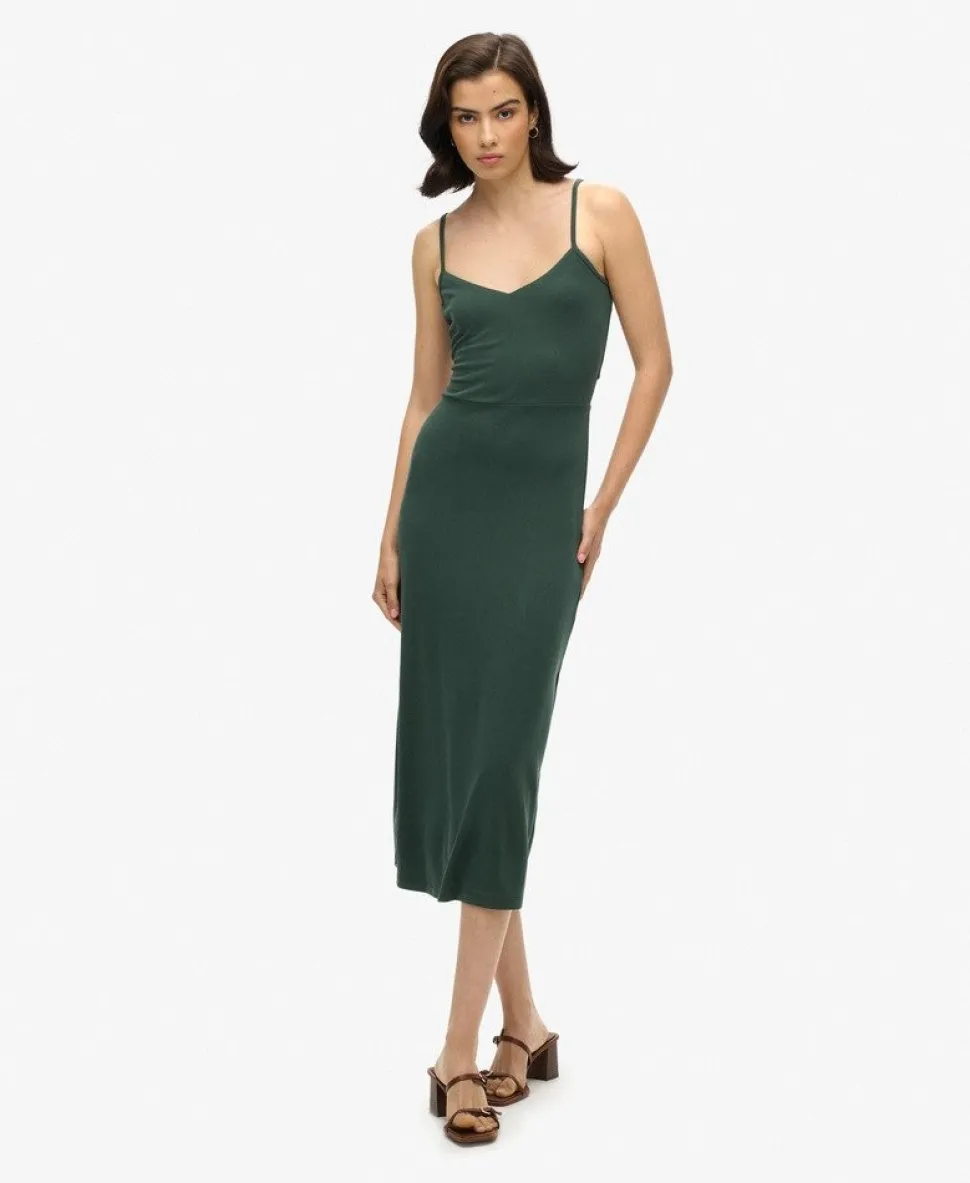 Jersey Open Back Dress