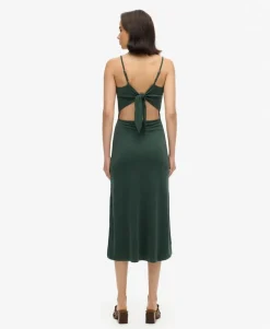 Jersey Open Back Dress