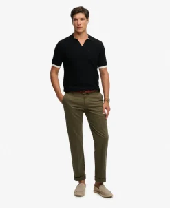 Johnny Collar Knitted Polo Shirt