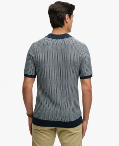 Johnny Collar Knitted Polo Shirt