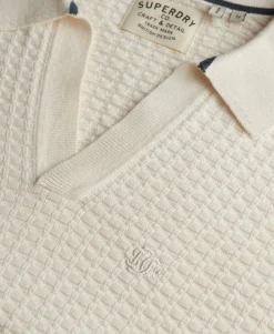 Johnny Collar Knitted Polo Shirt
