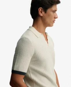 Johnny Collar Knitted Polo Shirt