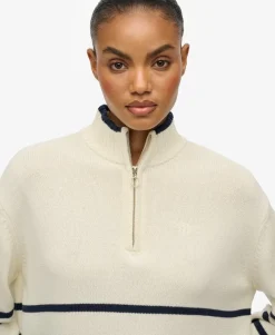Knitted Half Zip Jumper