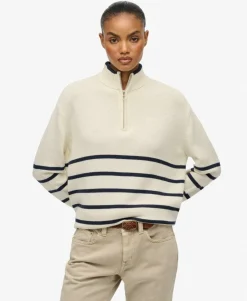 Knitted Half Zip Jumper