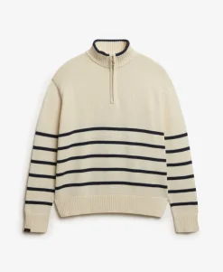 Knitted Half Zip Jumper
