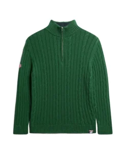 Knitted Rugby Henley Jumper