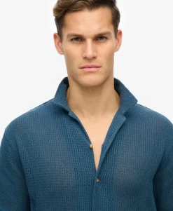 Knitted Texture Shirt