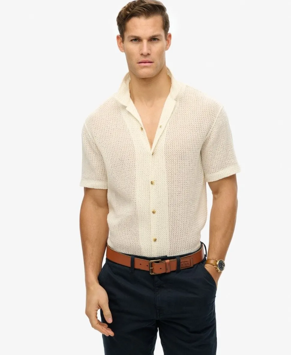 Knitted Texture Shirt