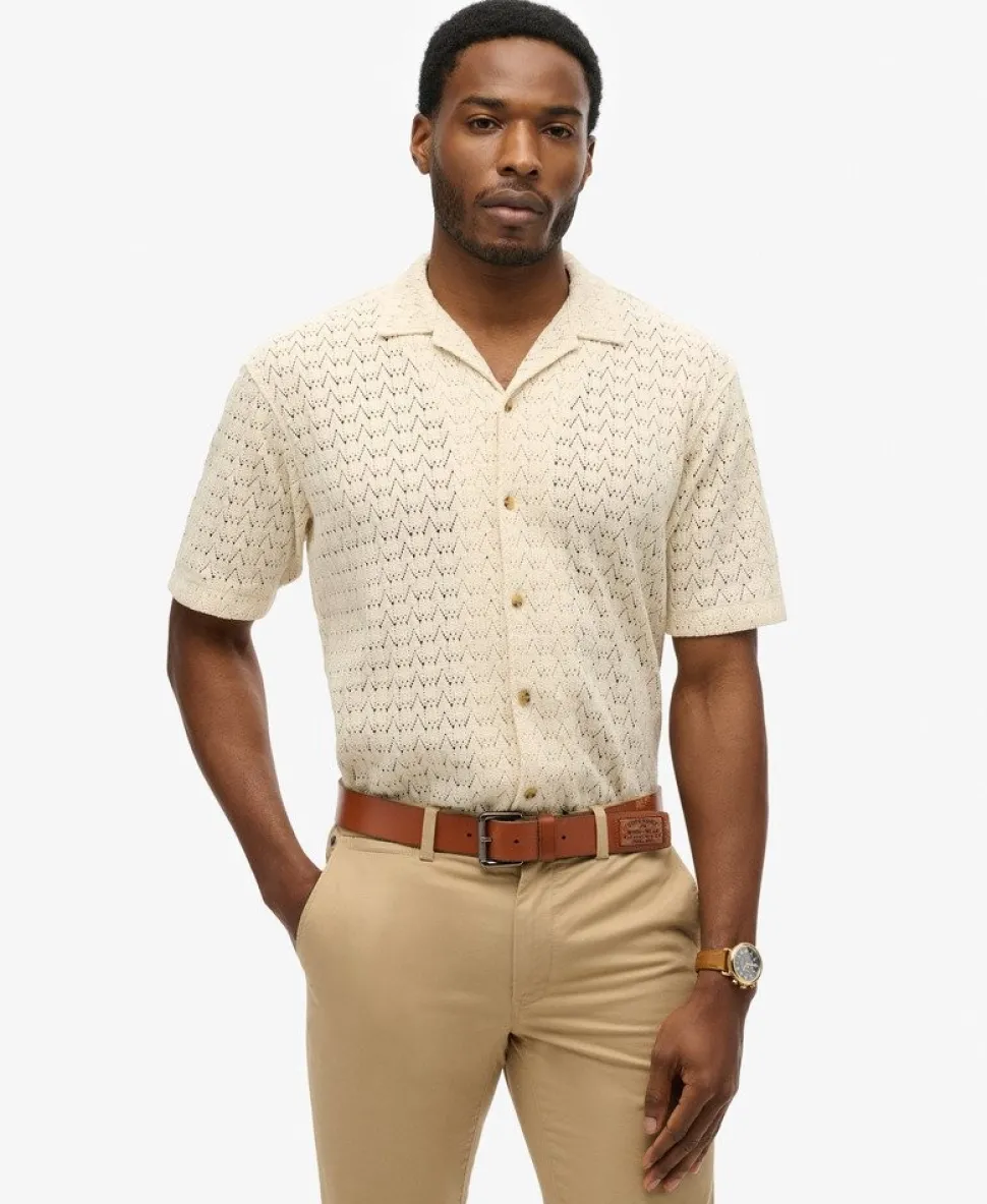 Knitted Texture Shirt