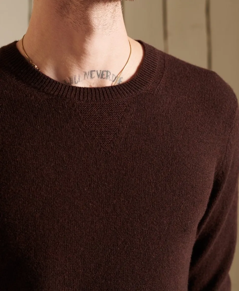 Lambswool Lightweight Crew Jumper