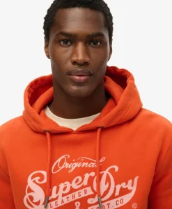 Leather & Boot Co Script Hoodie