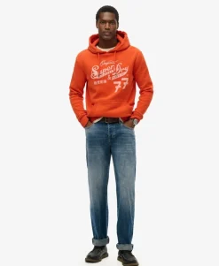 Leather & Boot Co Script Hoodie