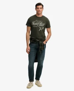Leather & Boot Co Script T-Shirt