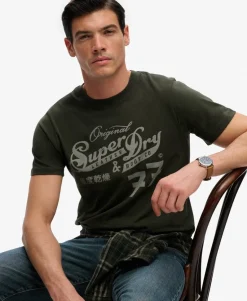 Leather & Boot Co Script T-Shirt