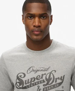 Leather & Boot Co Script T-Shirt