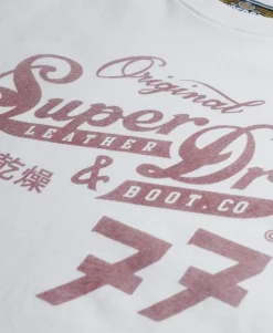 Leather & Boot Co Script T-Shirt