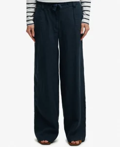 Linen Low Rise Pants