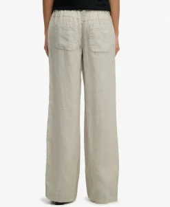 Linen Low Rise Pants