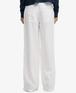 Linen Low Rise Pants