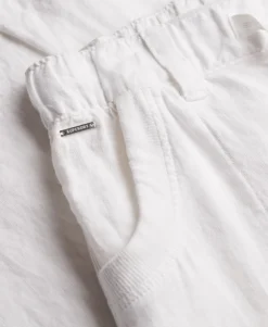 Linen Low Rise Pants