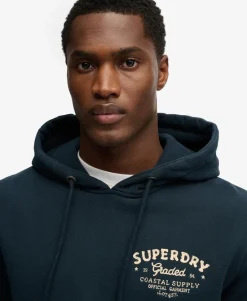 Lo-Fi Dockside Embroidered Hoodie