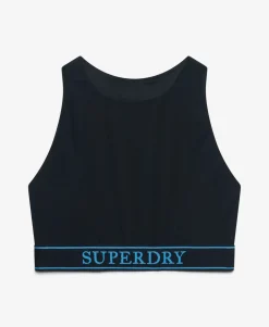 Logo Racer Back Bikini Top
