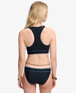 Logo Racer Back Bikini Top