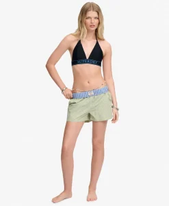 Logo Triangle Bikini Top