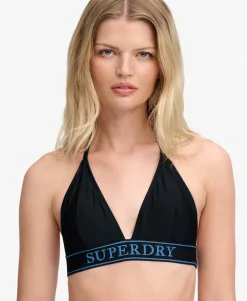 Logo Triangle Bikini Top
