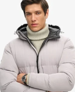 Longline Duvet Coat