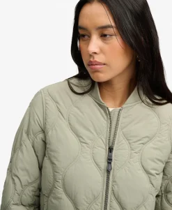 Longline Onion Quilt Liner Jacket