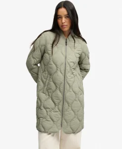Longline Onion Quilt Liner Jacket