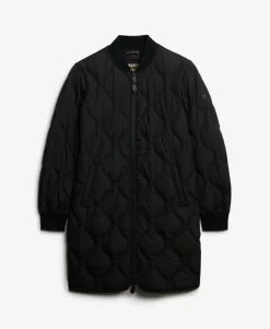Longline Quilted Liner Jacket