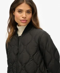 Longline Quilted Liner Jacket