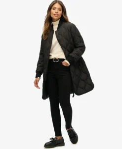 Longline Quilted Liner Jacket