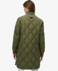 Longline Quilted Liner Jacket