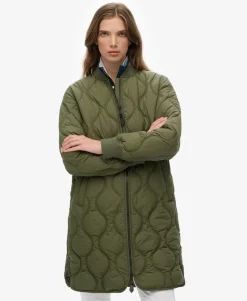 Longline Quilted Liner Jacket
