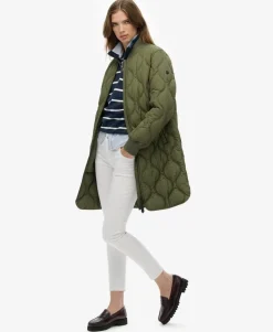 Longline Quilted Liner Jacket