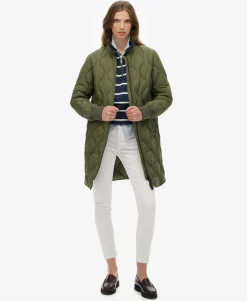 Longline Quilted Liner Jacket