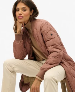 Longline Quilted Liner Jacket