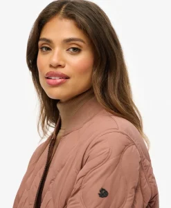 Longline Quilted Liner Jacket