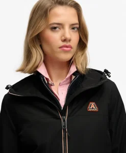 Longline Tri Coloured Windbreaker Jacket
