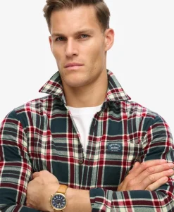 Long Sleeve Cotton Lumberjack Shirt
