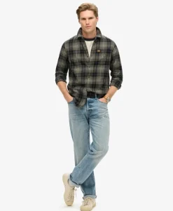 Long Sleeve Cotton Lumberjack Shirt