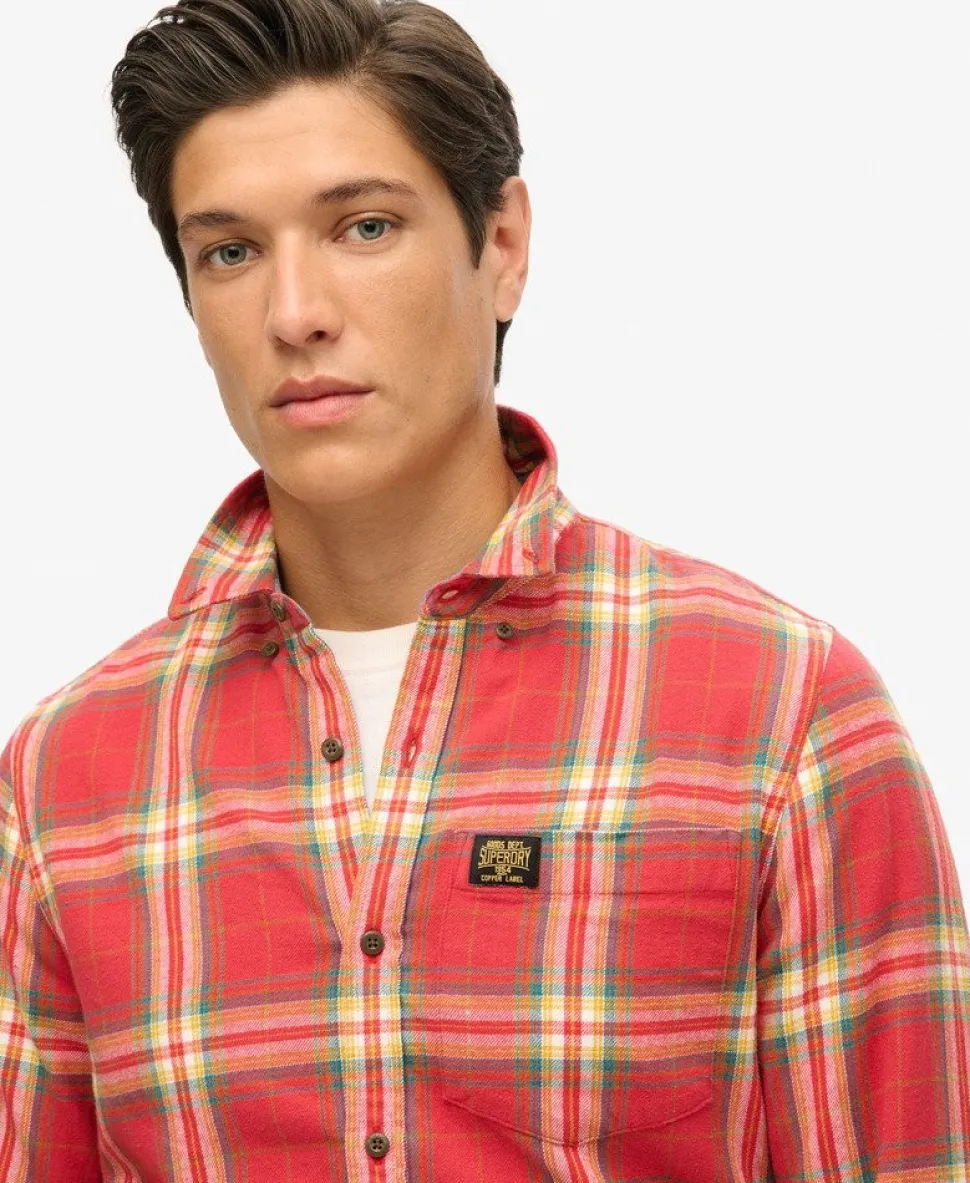Long Sleeve Cotton Lumberjack Shirt