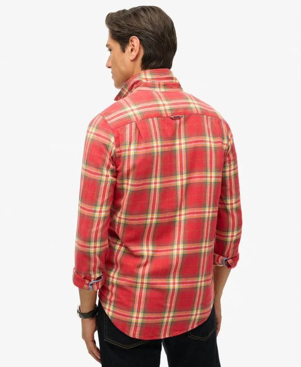 Long Sleeve Cotton Lumberjack Shirt